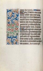 Timebog Brug af Rouen: fol. 29v, ca. 1470. af Master of the Geneva Latini