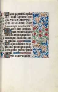 Timebog Brug af Rouen: fol. 30r, c. 1470. af Master of the Geneva Latini