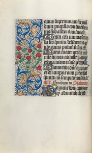 Timebog Brug af Rouen: fol. 30v, c. 1470. af Master of the Geneva Latini