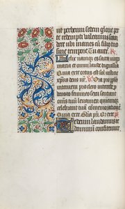 Timebog Brug af Rouen: fol. 36v, ca. 1470. af Master of the Geneva Latini
