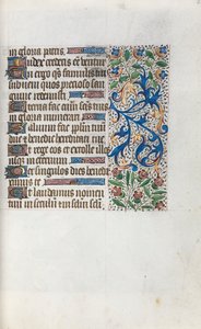 Timebog Brug af Rouen: fol. 38v, ca. 1470. af Master of the Geneva Latini