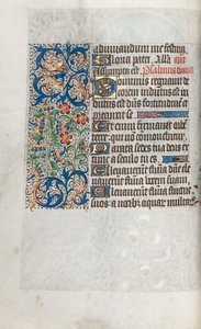 Timebog Brug af Rouen: fol. 39b, c. 1470. af Master of the Geneva Latini