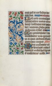 Timebog Brug af Rouen: fol. 40v, ca. 1470. af Master of the Geneva Latini