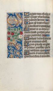 Timebog Brug af Rouen: fol. 44v, c. 1470. af Master of the Geneva Latini
