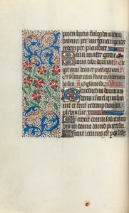 Timebog Brug af Rouen: fol. 47v, ca. 1470. af Master of the Geneva Latini