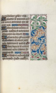 Timebog Brug af Rouen: fol. 48r, ca. 1470. af Master of the Geneva Latini