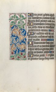 Timebog Brug af Rouen: fol. 48v, ca. 1470. af Master of the Geneva Latini