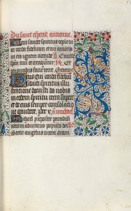 Timebog Brug af Rouen: fol. 50r, c. 1470. af Master of the Geneva Latini