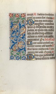 Timebog Brug af Rouen: fol. 50v, ca. 1470. af Master of the Geneva Latini