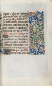 Timebog Brug af Rouen: fol. 55r, ca. 1470. af Master of the Geneva Latini
