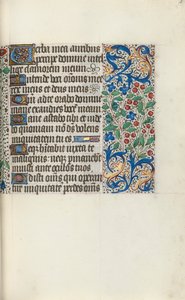 Timebog Brug af Rouen: fol. 59r, ca. 1470. af Master of the Geneva Latini
