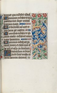 Timebog Brug af Rouen: fol. 62r, ca. 1470. af Master of the Geneva Latini