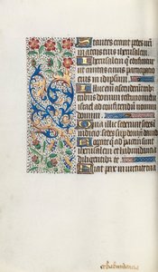 Timebog Brug af Rouen: fol. 62v, ca. 1470. af Master of the Geneva Latini