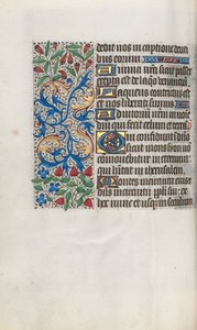 Timebog Brug af Rouen: fol. 65v, ca. 1470. af Master of the Geneva Latini