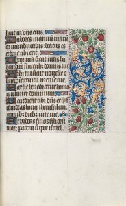 Timebog Brug af Rouen: fol. 69r, ca. 1470. af Master of the Geneva Latini