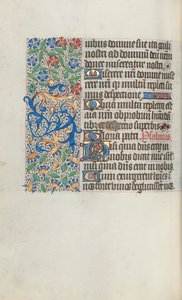 Timebog Brug af Rouen: fol. 70v, ca. 1470. af Master of the Geneva Latini