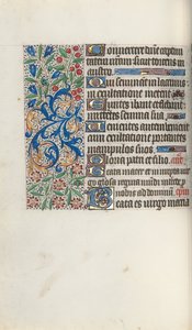 Timebog Brug af Rouen: fol. 72v, ca. 1470. af Master of the Geneva Latini