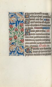 Timebog Brug af Rouen: fol. 74v, ca. 1470. af Master of the Geneva Latini