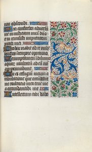 Timebog Brug af Rouen: fol. 82r, ca. 1470. af Master of the Geneva Latini