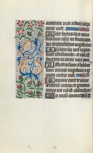Timebog Brug af Rouen: fol. 83v, ca. 1470. af Master of the Geneva Latini