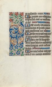 Timebog Brug af Rouen: fol. 86v, ca. 1470. af Master of the Geneva Latini