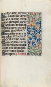 Timebog Brug af Rouen: fol. 87r, ca. 1470. af Master of the Geneva Latini