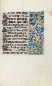 Timebog Brug af Rouen: fol. 89r, ca. 1470. af Master of the Geneva Latini