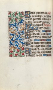 Timebog Brug af Rouen: fol. 92v, c. 1470. af Master of the Geneva Latini