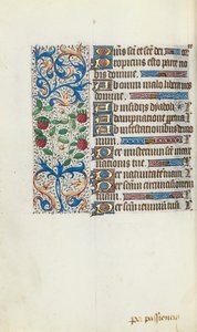 Timebog Brug af Rouen: fol. 94v, c. 1470. af Master of the Geneva Latini