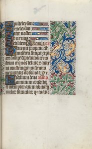 Timebog Brug af Rouen: fol. 96r, ca. 1470. af Master of the Geneva Latini