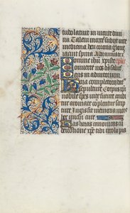 Timebog Brug af Rouen: fol. 98v, ca. 1470. af Master of the Geneva Latini