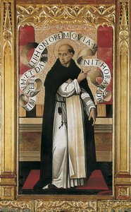 Saint Vincent Ferrer (1350-1419) (maleri) af Master of the Grifo