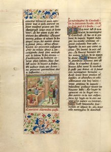 Grundlæggelsen af Alexandria-in-Caucaso af Master of the Jardin de vertueuse consolation