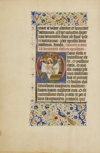 Indledende O: Smertensmanden af Master of the Llangattock Hours