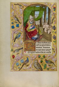 Sankt Nikolaus redder tre unge op af et badekar af Master of the Lübeck Bible