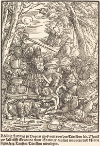 Khunig Ludwig ... af Master of the Miracles of Mariazell