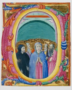 All Saints i en indledende E eller O, ca. 1430-40.