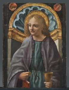 Johannes evangelisten af Master of the Pala Sforzesca