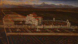 Venaria Reales palads og haver af Master of the Residenze Sabaude