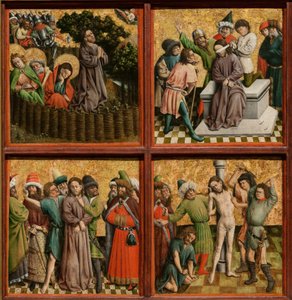 Altertavle med The Passion of Christ, ca. 1440