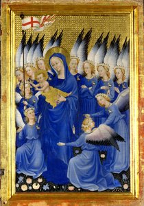 Jomfru og barn med engle (det højre indvendige panel af Wilton Diptykon)