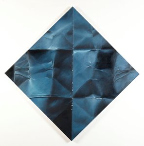 Blue Flame Lounge, 2013 (olie på lærred) af Mat Collishaw