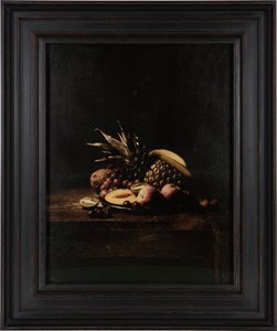 Last Meal on Death Row, Velma Barfield, 2012 (digitalt transfertryk på gedeskindspergament) af Mat Collishaw