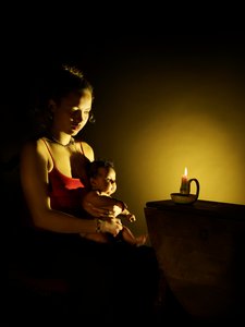 Single Nights 1, 2007 (C-type fotografi) af Mat Collishaw