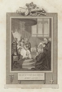 The Act of Union læst op for Dronning Anne af Mather Brown