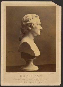 Buste af Alexander Hamilton af Mathew B. Brady