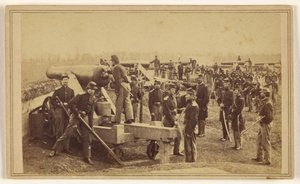 [Fort Tottens forsvarsværker i Washington] af Mathew B. Brady
