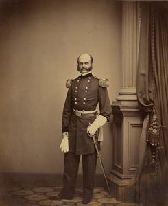 Generalmajor A. E. Burnside af Mathew B. Brady