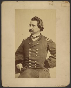 [Portræt af general John A. Logan] af Mathew B. Brady