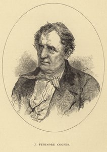 Portræt af James Fenimore Cooper af Mathew B. Brady